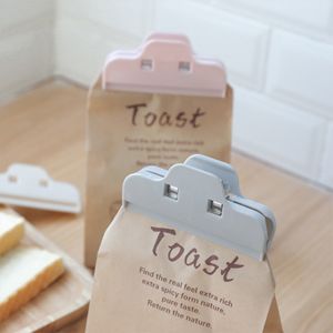 Plastic Air Seal Bag Clip Kitchen Accessories Moisture Fresh-keeping Snack Tea Sealing Clip Food Nuts Storage Bag Clamps