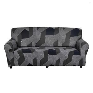 Krzesło obejmuje sofę do sofy do salonu wydrukowane przekrojowe L w kształcie litery L 1/2/3/4 SEater Funda Chaishing Lounge