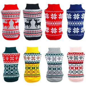 Cat Costumes Winter Warm Pet Sweater For Small Dogs Cats Print Puppy Dog Pullovers Dachshund Chihuahua Clothing Mascotas Clothes