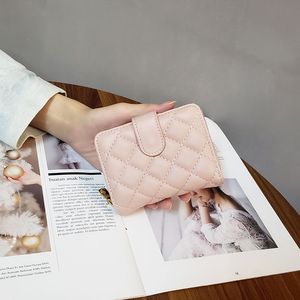 Designer Purse Woman New Ringer Fashion Small Purse Short Korean Version Purs Card Wallet