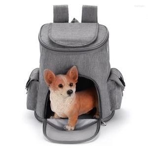 Dog Car Seat Covers Outdoor Pets Travel Bag With Breathable Mesh Inner Safety Strap Elastic Back Cushions Airline Approved Expandable Pet