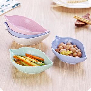 Dinnerware Sets Bone Plate Household Plastic Small Dish Custom Printed Logo Creative Melon Seeds Table Spit Garbage Tray