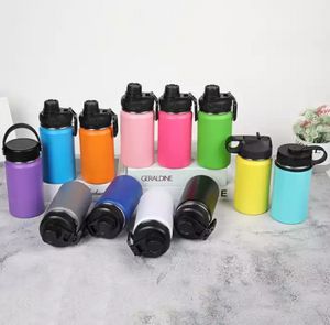 12 onças de garrafas de água ao ar livre montanhismo portátil Sports Sports Chalttle 304 Aço inoxidável Childrens ThermoS Copo P1205