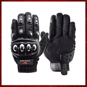 ST949 Touchscreen Sport Motorrad Handschuhe Männer PU Leder Winddicht Tragbare Nicht-slip Off Road Motocross Handschuhe