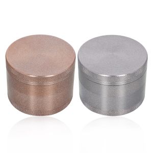 Aluminum CNC Diamond Smoking Herb Grinder 4 Pieces Glitter Tobacco Crusher Dry Herb Spice Muller Sharp Metal Teeth