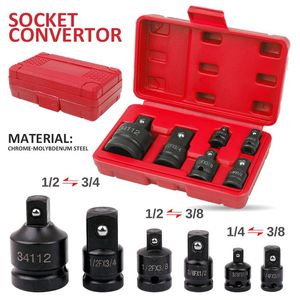 OUTRAS FERRAMENTAS DE MANHA FERRAMENTAS Adaptador de conversor de soquete Definir Drive Drive Impact Impact Ratchet Chaves de chave de chave da chave inglesa 12 38 14 221202