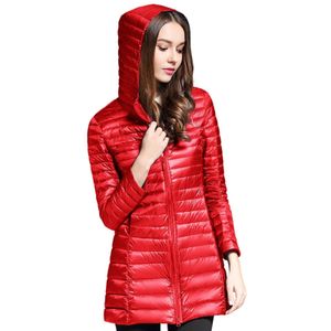 Women Down Parkas Women Jacket Parka Ultralight Casal de algod￣o fino etono inverno inverno