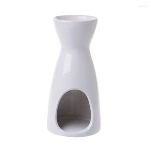 Candle Holders White Ceramic Holder Wax Oil For BURNER Fragrance Candlestic Drop