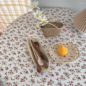 Tale -tota blogueiro coreano Ins com toalha de mesa Retro Background Wild PoP Prop Picnic Mat Kitchen Tools