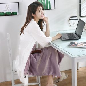 Blankets USB Multi-function Electric Blanket Soft Two-Sided Lamb Wool Thermostat Thicker Heater Body Warmer Washable Quilt