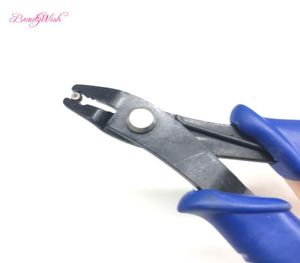 1st nano ring hårtång blå typ hårförlängning tång för nano ring hårförlängning3158296