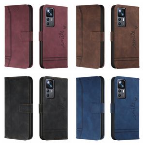 Hand Feeling Leather Wallet Cases For Samsung S23 Ultra Plus A14 5G X cover 6 Pro Pro2 A14 M33 M53 5G Skin Feel Vintage Retro Credit ID Card Slot Holder Flip Cover Pouch