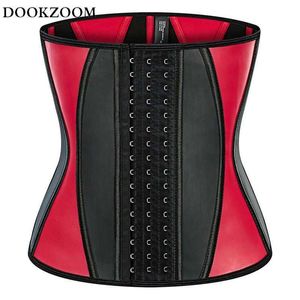 Cintura dimagrante 13 Ossa d'acciaio Corsetto in lattice Vita Body Shaper Cintura Donna Tummy Control Slim Cincher Belly Fat Burner Perdita di peso per uomo T221205