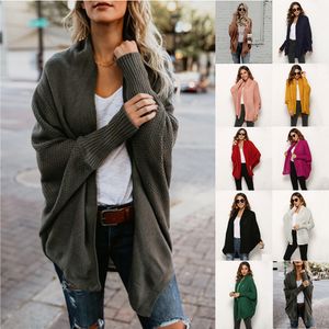 Women's Sweater Jacket Cashmere Cardigan Mid Length Knitted Jackets V-neck Loose Striped Sweaters Thin Ladies Trench Coat 201127 Luxury Designer Tops