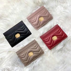 Moda famosa luxurys designers key carteiras titular de cart￣o genu￭no marmont g bolsa feminina mulher bolsas mens de moeda mini carteira saco charme marrom cart￣o de punho de cart￣o