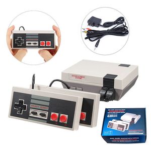 Portabla spelspelare Mini Classic Consoles Retro 8-Bit Home Entertainment 620 Videospel Konsolmaskin Box för Holiday Xmas Kids Family Gift