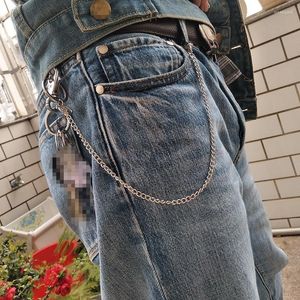 Belts Fashion Women Key Chain Unisex Belt Female's Wild Hip Hop Style Jeans Chains Mooie dames decoratief lichaam