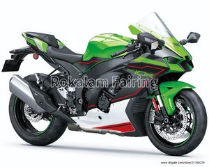 Casca de carenagens para Kawasaki Ninja ZX-10R 2021 2022 2023 ZX10R 21 22 23 ZX 10R Green Bodywork Motorcycle Molding Injeção
