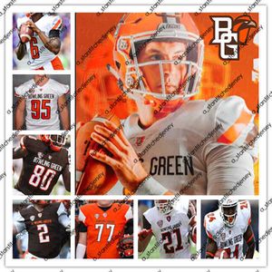 American College Football Wear Bowling Green Bgsu College Football Maglie Matt McDonald Camden Orth Jaison Patterson Jamal Johnson Taron Keith Odieu Hiliare CJ L