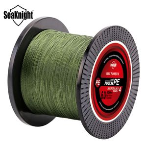 Örgü Hat Seaknight Marka TP Serisi 500M 1000m Balıkçılık 860lb Salt Su için Dikkatli Pürüzsüz Çok Filament PE 221206