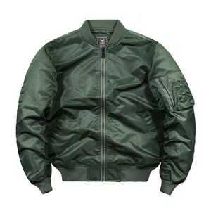 Мужские куртки осенние классическая пилотная куртка MA1 Пилотная куртка бомбардировщика бомбардировщика для мужчин 221206
