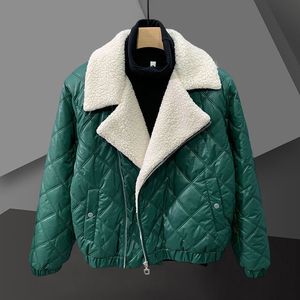 Men S Down Parkas Lapel Lambwool Clar Ubrania zagęszczone Homme Autumn Winter Jackets S Jaqueta Masculina Inverno 221205