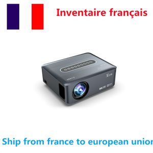 Skicka från Frankrike Xnano X1 Projectors TV Box Mini Wireless WiFi 1080p Video LED LCD
