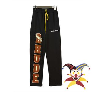 Mäns byxor graffiti Sweatpants män kvinnor 1 1 Bästa kvalitet dragskojgomsbyxor byxor T221205