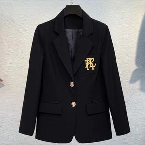 Designer feminino Blazers Roupas com letras Spring New Tops lan￧ados E13812