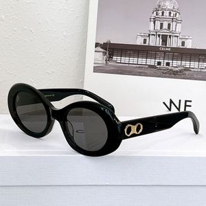 Baseballowe okulary przeciwsłoneczne damskie łuk triumfalny logo minimalistyczny owalny design 40194 luksusowa jakość moda Lisa ten sam model klasyczne designerskie okulary przeciwsłoneczne męskie oryginalne pudełko