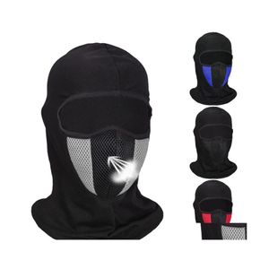 Partymasken Clava FL Gesichtsmaske Staubdichte Kopfbedeckung Männer Atmungsaktive Sportkappen Radfahren Hut Winddicht Anti UV Cs Hood Cap Drop Lieferung Dhbxo