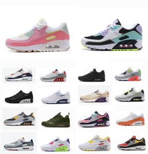 90 Running Shoes 90S Terrascape Low trainers Men Women Sports 2022 Training sneakers 2022 Classic walking lifestyle sportswear popular boot for gym s Triple White