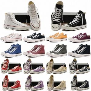 Tênis Classic Canvas 1970s Masculino Casual Branco Estrelas Esportivas Baixo Alto 1970 Star Canvas Chuck Mandris Plataforma Tênis Masculino Feminino