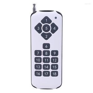 أجهزة التحكم عن بعد 18CH Channel RF ASK Control 433MHz 18 Keys مرسل لاسلكي عالي الطاقة لإنذار التبديل