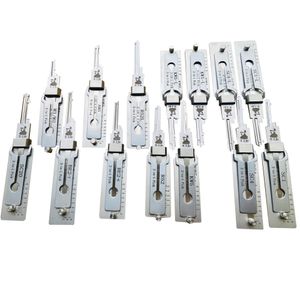 Specialist Locksmith Tools Original Lishi 2 in 1 SC1 SC1-L SC4 SC4-L KW1 KW1-L KW5 KW5-L R52 R52L AM5 M1/MS2 SC20 BE2-6 BE2-7 Lock Pick and Decoder