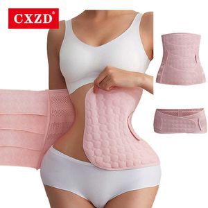 CXZD 2 Teile/Satz Abnehmen Korsett Bauch Taille Gürtel Body Shaper Frauen Postpartale Kompression Band Bauch Control Gürtel T221205