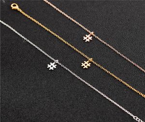 10PCS Tiny Initial Alphabet Hashtag Bracelet Simple Stamped Number Character Symbol Letter Sign Piano Musical Note Bracelets7949696