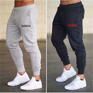 Men's Pants Custom Brand Men's Sweatpants Joggers Sports Fitness Pants Male Tracksuit Running Tennis Gym Trousers Gyms Pant T221205