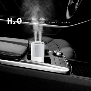 Umidificatore USB portatile ad ultrasuoni tazza colorata diffusore di aromi creatore di nebbia fredda umidificatore purificatore con luce per auto a casa
