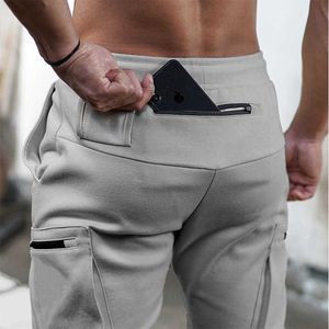 Męskie spodnie Joggers Mężczyźni 2020 Ustałki Spodnie Wiele kieszeni zamków błyskawicznych Pants Mens Spods Tracksuit 20ck19 T221206