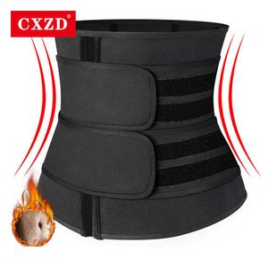 Cintura dimagrante CXZD 2022 nuove donne vita fitness sauna sudore neoprene cintura dimagrante cintura shapewear cinghia modellante body shaper T221205