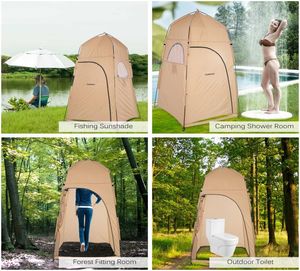 Tomshoo Camping Tent Outdoor Shower Tent van Ruus Toilet Bath Changing Fitting Room Beach Privacy Shelter Travel1242476