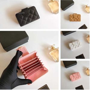 Portamonete CC Bag Portamonete firmati da donna di alta moda Portafoglio multifunzione MS nero rosa in borse di lusso in pelle di alta qualità