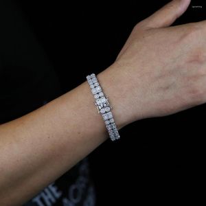 Bracelets de charme Solte o navio 5A CZ pavimentada pulseira de cadeia