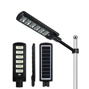 Solar Street Lights 50w 100w 150w 200w 250w 300w Motion Sensor Light Waterproof outdoor Road Lights with Pole remote control