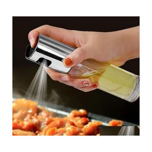 Salad Tools Tools Kitchen Stainless Steel Olive Oil Sprayer Bottle Pump Oils Can Leak Proof Bbq Oiles Cookware Toolss Inventory Whol Dhvh7