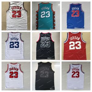 23 MJ College 23 Michael Haftery Logos Sportswear 23 JD Jersey Red White Bulls Mix Order'nba''basketball koszulki