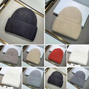 2023 frauen Luxus Hut Winter Mode Warme Wolle Kappe Für Männer Ball Hüte Brief Gestreiften Feste Wolle Bördeln Gestrickte frostschutz Baumwolle Beanie Caps