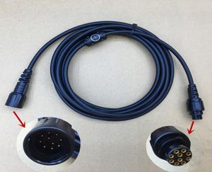 honghuismart Microphone Extend Cable 3m for Hytera MD780 MD650 Digital car vehicle radio good quality4163404