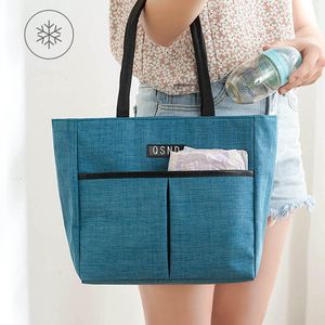 Ice PacksIsothermic s Fashion Kid Women Men Thermal Insulation Waterproof Portable Picnic Insulated Food Storage Box Tote Lunch Bag 221205